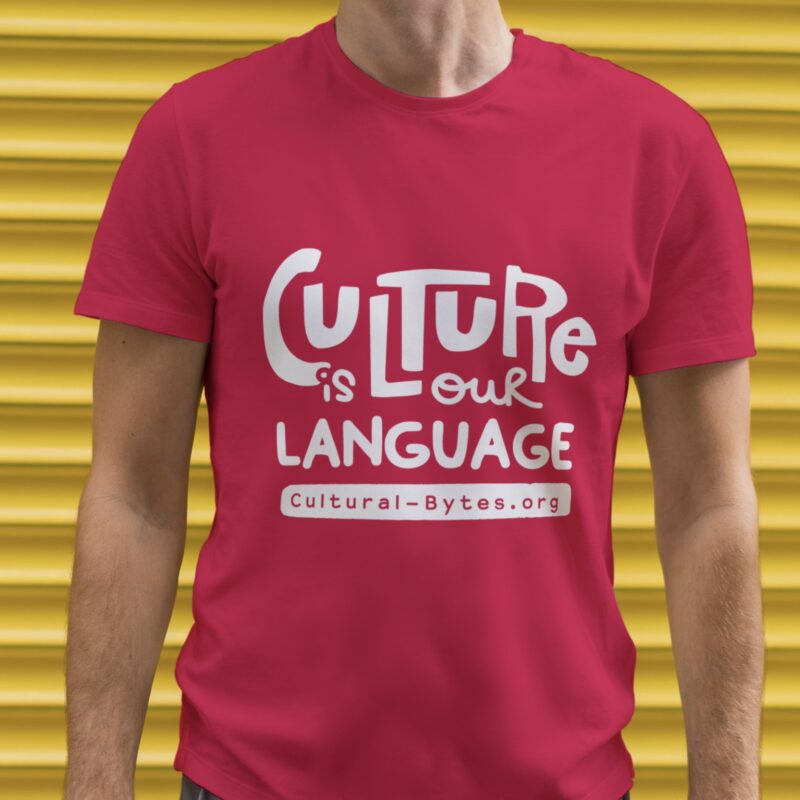Tee-Shirt for adult - Culture is our language