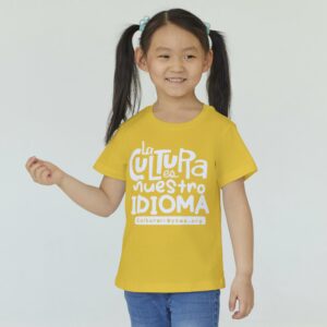 Tee-Shirt for kids - La cultura es nuestro idioma