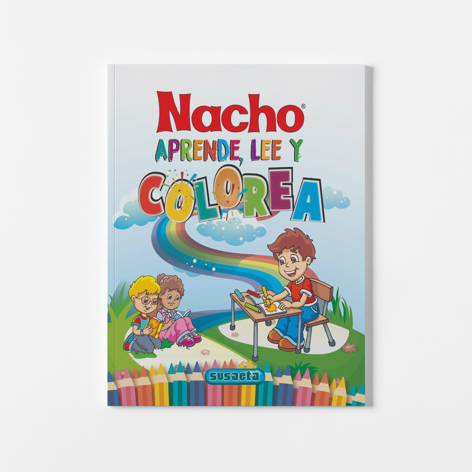 Nacho Aprende, Lee y Colorea